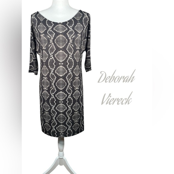 Deborah Viereck | Snake Print Dress - Picture 1 of 6